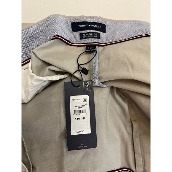 Tommy Hilfiger TH Flex Stretch Chino Pants Size 54/32 New With Tag - Picture 6 of 6